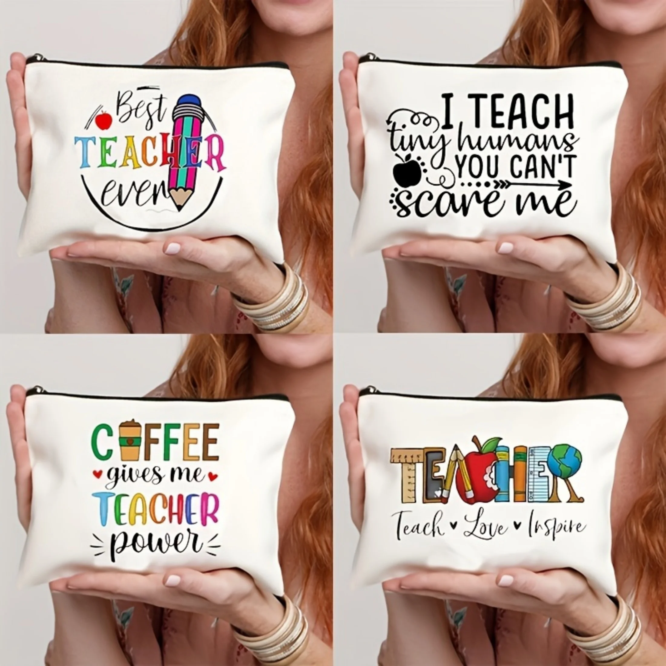 Teacher Series Cosmetic Bag Pen Case Storage Bags Handbag Coin Purse Gift Bag Shopping Bag Cloth Travel Storage Zipper
Teacher Series Cosmetic Bag Pen Case Storage Bags Handbag Coin Purse Gift Bag Shopping Bag Cloth Travel Storage Zipper