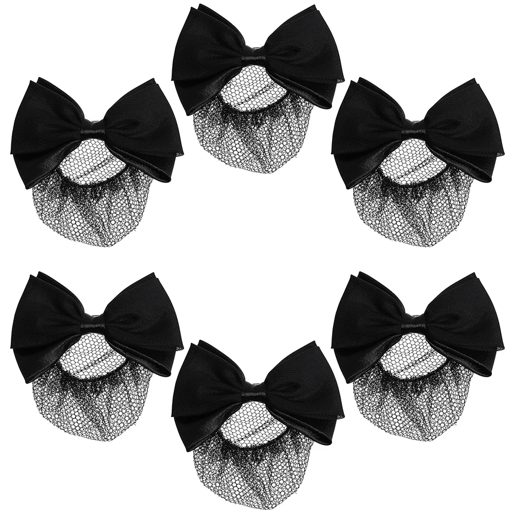 Frcolor Black Decor Hair Snood Net Barrette Bun Cover Hair Bun Net Bow Ballet Dancer Stewardess Hair Clip Women Black Hair Clips
Frcolor Black Decor Hair Snood Net Barrette Bun Cover Hair Bun Net Bow Ballet Dancer Stewardess Hair Clip Women Black Hair Clips