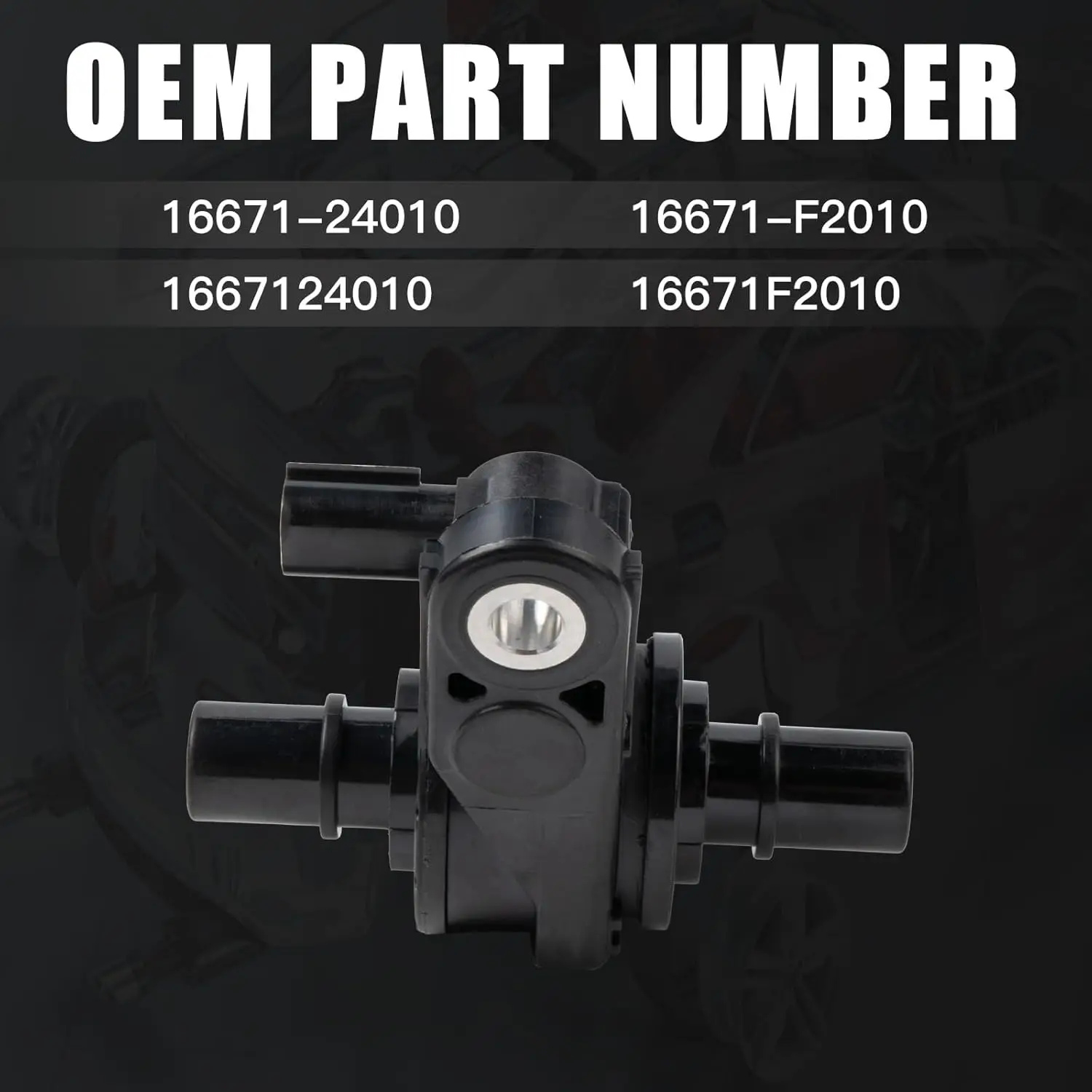 NEW #16671-F2010 Coolant Flow Control Valve 16671-24010 For Toyota Corolla Cross UX200 2019-2023 Cooling Water Valve 1667124010
NEW #16671-F2010 Coolant Flow Control Valve 16671-24010 For Toyota Corolla Cross UX200 2019-2023 Cooling Water Valve 1667124010