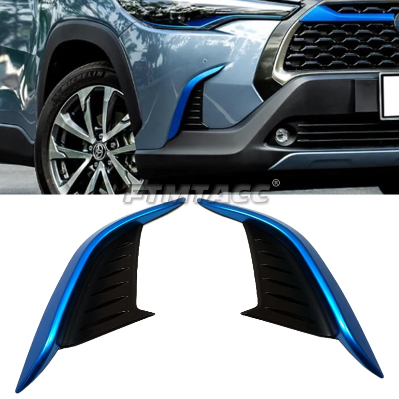 For Toyota Corolla Cross 2021 2022 2023 Rear Window C-pillar Fog Light Lamp Front Grille Grill Strip Cover Trim Blue Accessories
For Toyota Corolla Cross 2021 2022 2023 Rear Window C-pillar Fog Light Lamp Front Grille Grill Strip Cover Trim Blue Accessories