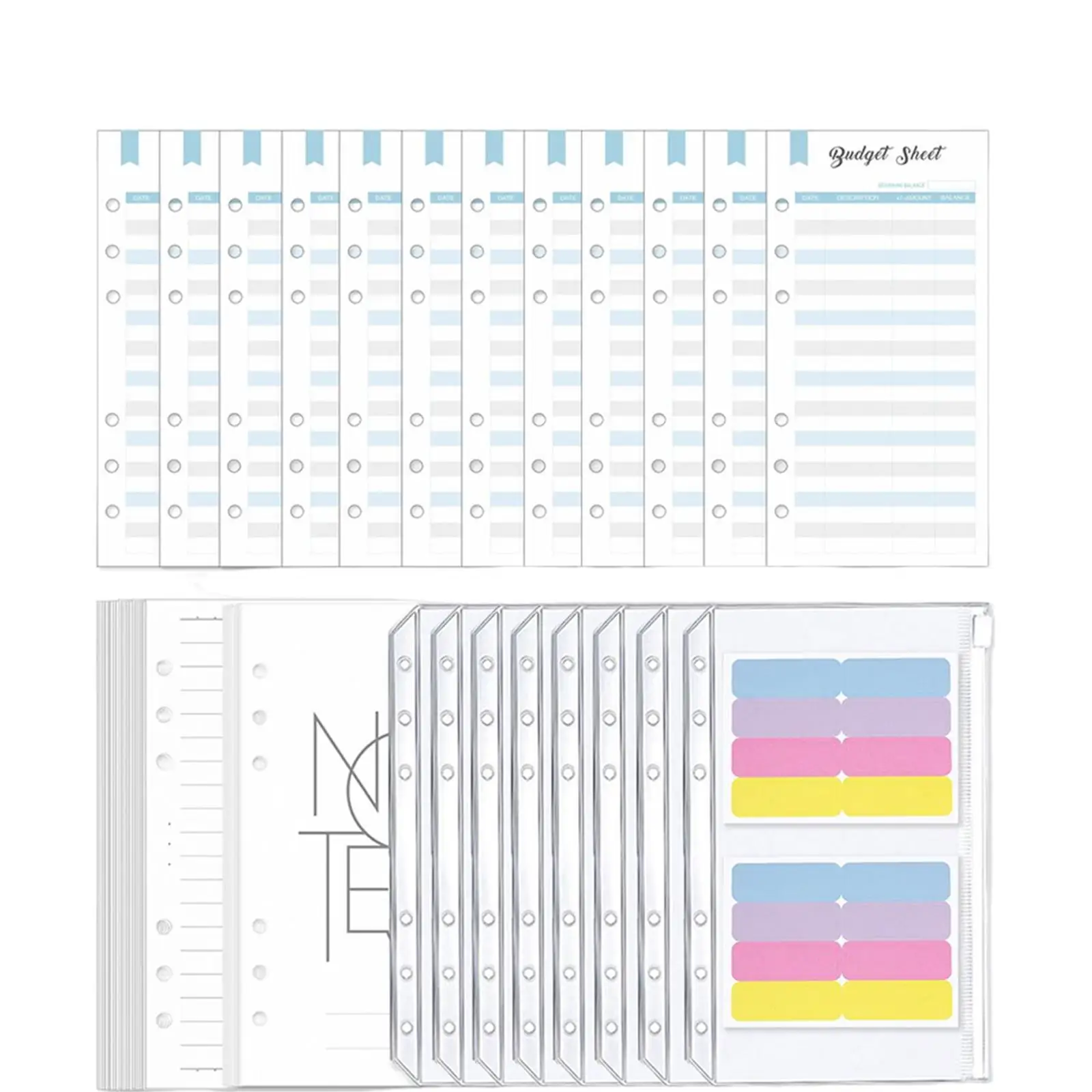A6 Budget Binder Practical Lightweight Comfortable for Home Cards
A6 Budget Binder Practical Lightweight Comfortable for Home Cards