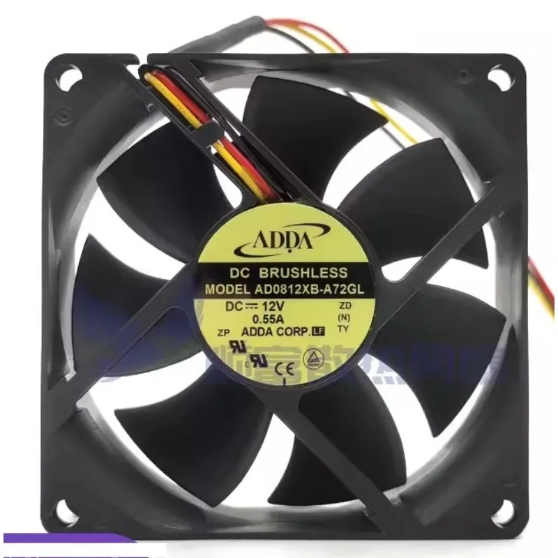 Оригинальный охлаждающий вентилятор для ADDA AD0812XB-A72GL 12 В 8025 а 8 см, 3-проводной, с высоким объемом воздуха, охлаждающий вентилятор 80*80*25 мм
Оригинальный охлаждающий вентилятор для ADDA AD0812XB-A72GL 12 В 8025 а 8 см, 3-проводной, с высоким объемом воздуха, охлаждающий вентилятор 80*80*25 мм