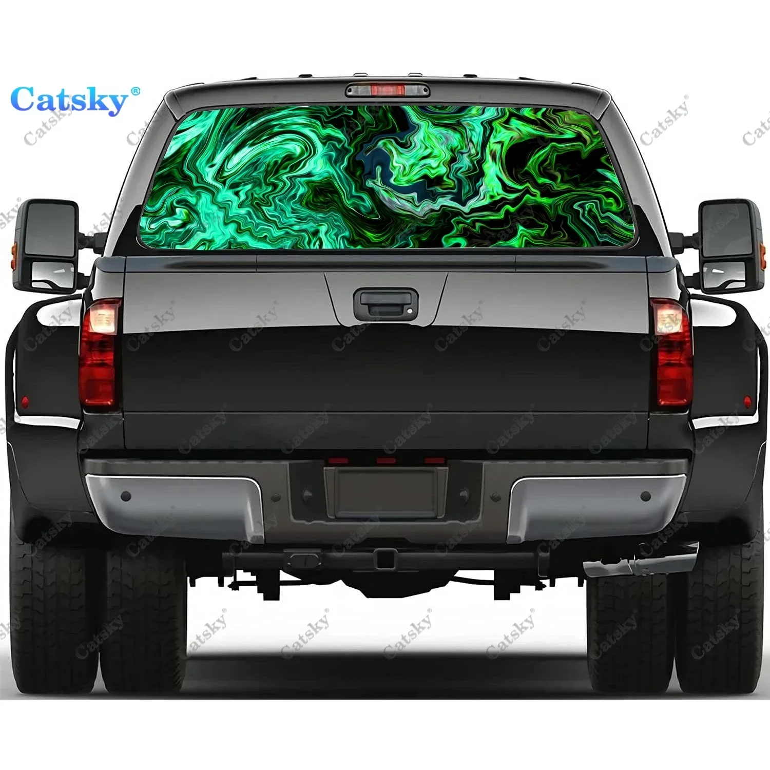 Abstract Fluid Rear Window Automotive Decals and Graphics Rear Window Decals for Trucks, Car Window Decal Sticker
Abstract Fluid Rear Window Automotive Decals and Graphics Rear Window Decals for Trucks, Car Window Decal Sticker