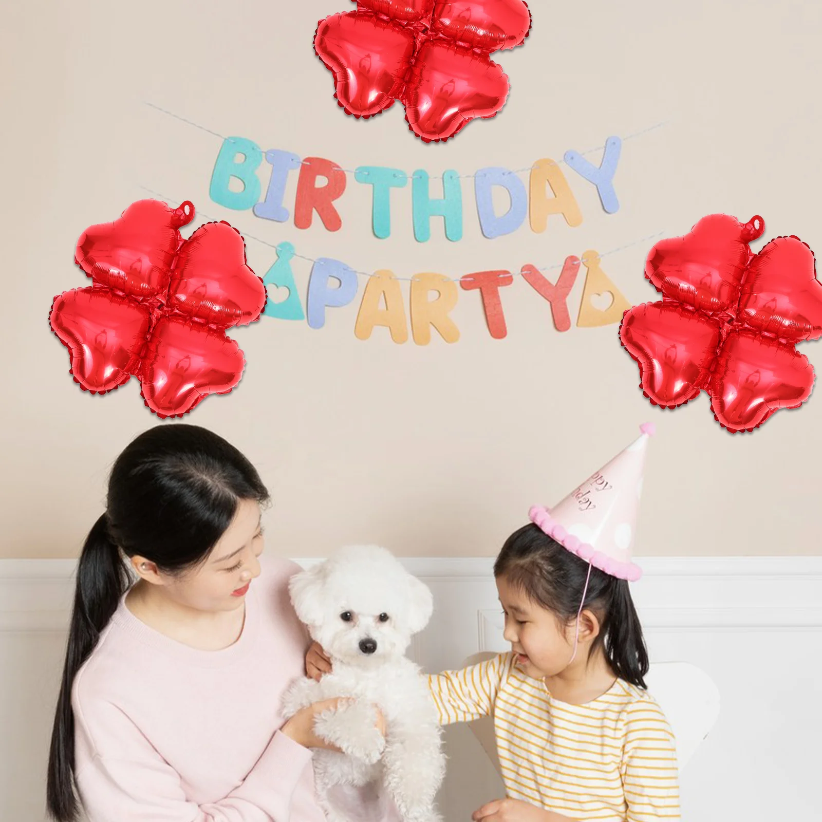 50 Pcs Small Heart Shaped Balloon Baby Balloons for Arch Triangle Toys Festival
50 Pcs Small Heart Shaped Balloon Baby Balloons for Arch Triangle Toys Festival