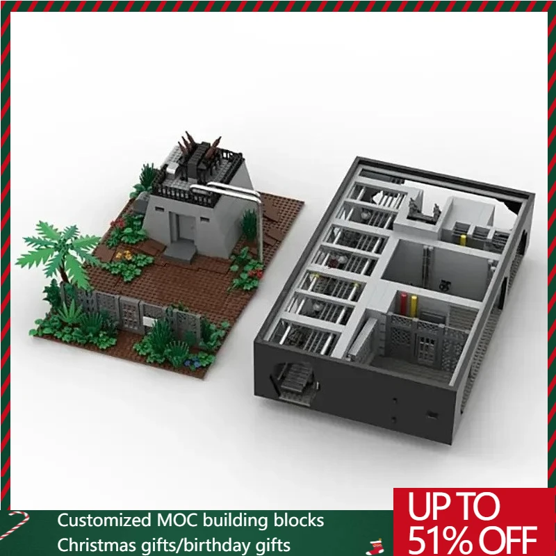 3518 PCS MOC Famous Movies Jurassing Park Scene MOC Maintenance Shed Model DIY Creative Ideas Toy Assembly Puzzle Birthday Gift
3518 PCS MOC Famous Movies Jurassing Park Scene MOC Maintenance Shed Model DIY Creative Ideas Toy Assembly Puzzle Birthday Gift
