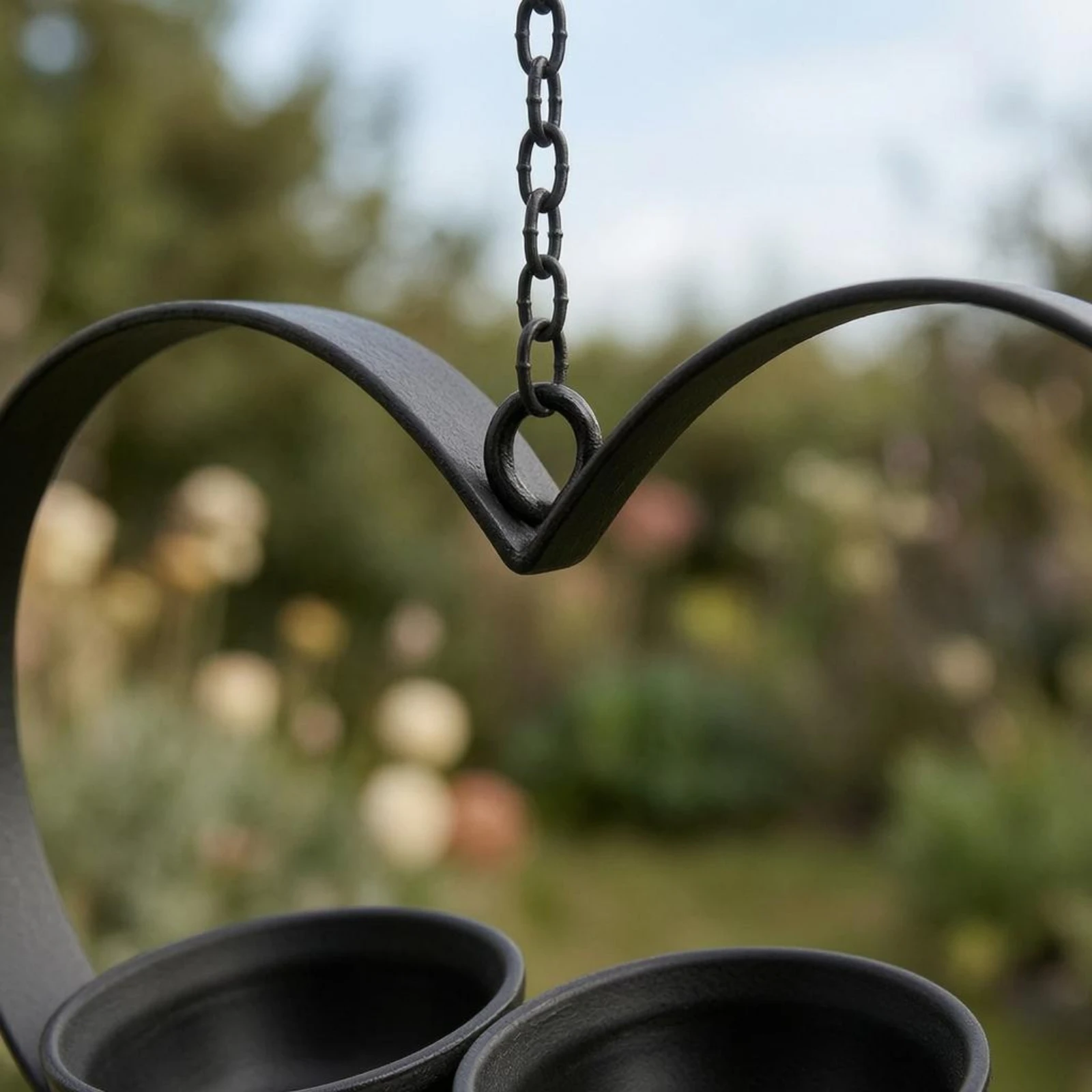 Double Bowl Bird Feeder Open Frame Hanging Bird Feeder Outdoor Decor Hook Top Decorative
Double Bowl Bird Feeder Open Frame Hanging Bird Feeder Outdoor Decor Hook Top Decorative