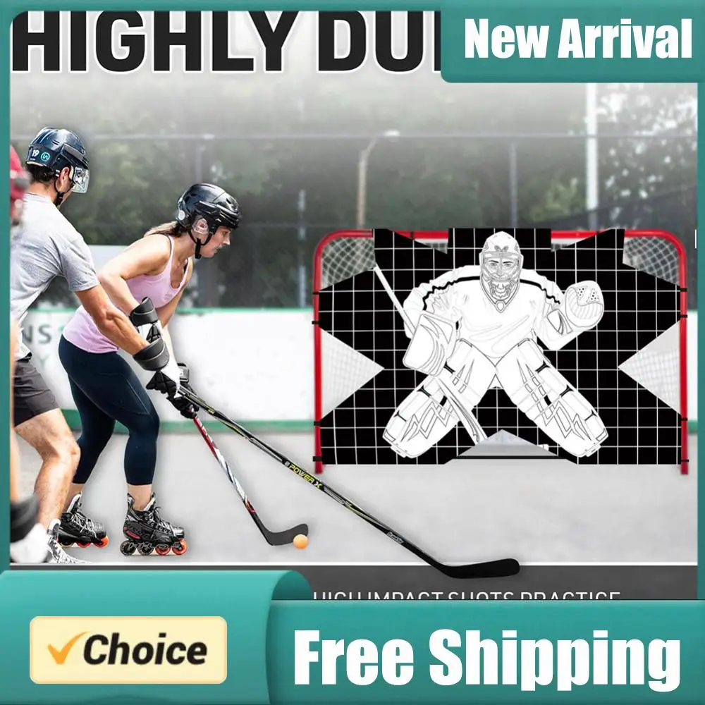 Street Hockey Net Goalie Target Hockey Net Training Target Hockey Shooting Training Aid for Practicing Shooting Accuracy
Street Hockey Net Goalie Target Hockey Net Training Target Hockey Shooting Training Aid for Practicing Shooting Accuracy