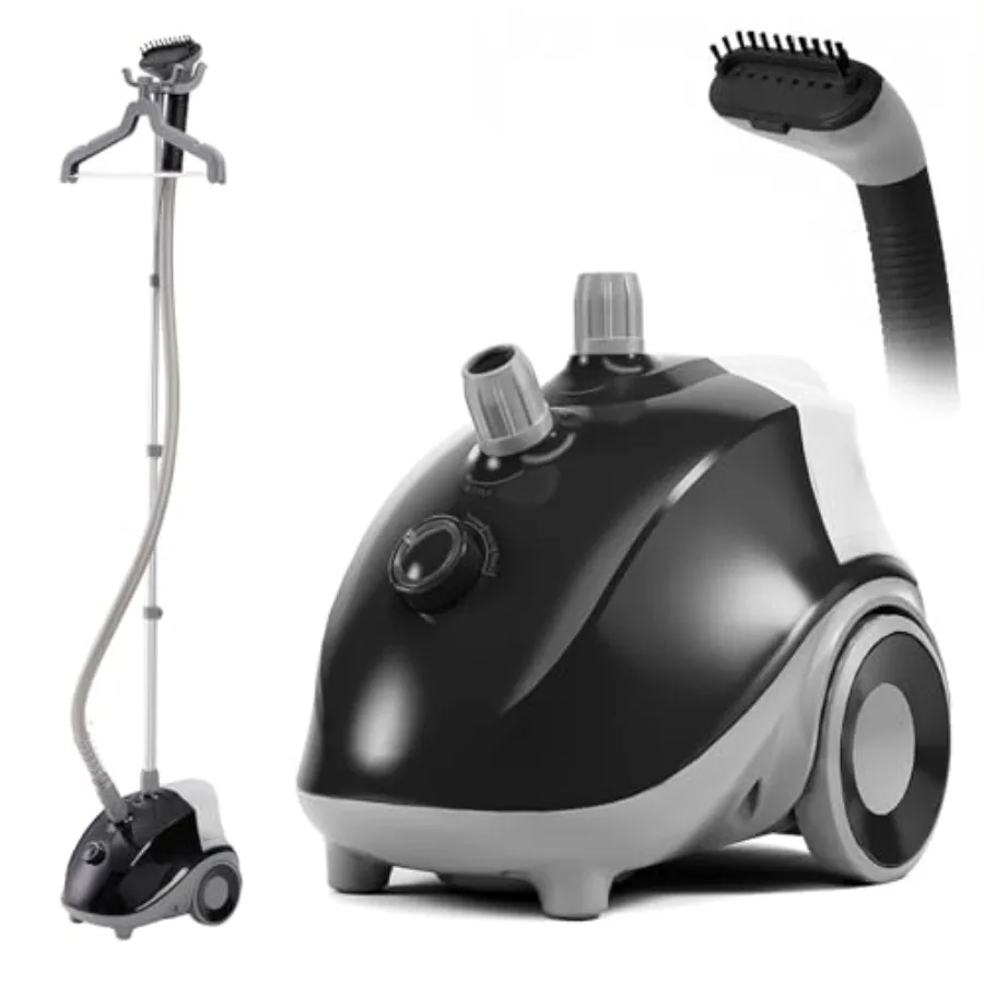 Standing Garment Steamer 1500W with 58OZ Water Tank for Clothes Fast Heating Wrinkle Remover Professional Steam Ironing with Wh
Standing Garment Steamer 1500W with 58OZ Water Tank for Clothes Fast Heating Wrinkle Remover Professional Steam Ironing with Wh
