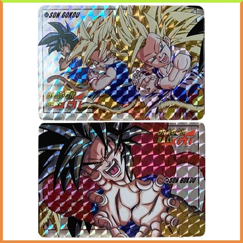 Anime Dragon Ball DIY ACG Son Goku Tabletop Battle Game Laser Bronzing Refraction Collectible Cards Toys for boys Birthday Gifts
Anime Dragon Ball DIY ACG Son Goku Tabletop Battle Game Laser Bronzing Refraction Collectible Cards Toys for boys Birthday Gifts