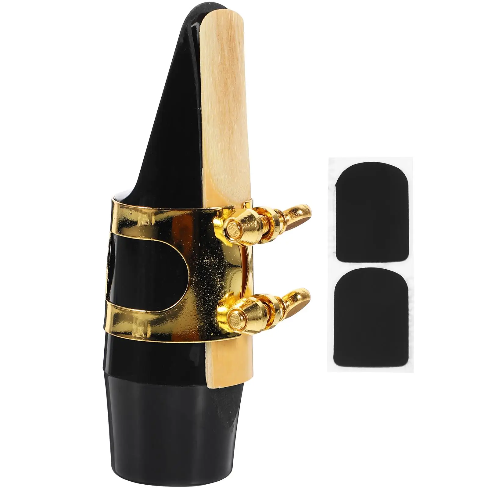 Alto Saxophone Mouthpiece Set Lightweight Portable Bamboo Metal Plastic Material Ligature Cap Teeth Cushion Accessory Wind
Alto Saxophone Mouthpiece Set Lightweight Portable Bamboo Metal Plastic Material Ligature Cap Teeth Cushion Accessory Wind