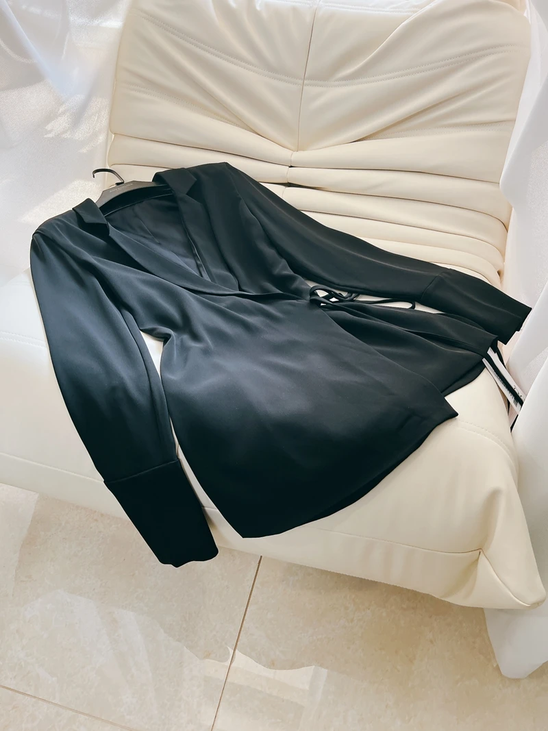 Elegant Black Shirt Dress Commute Design Sense Retro Feel Premium Quality Autumn Light Maturity Style Polyester Fiber Low Ela...
Elegant Black Shirt Dress Commute Design Sense Retro Feel Premium Quality Autumn Light Maturity Style Polyester Fiber Low Ela...