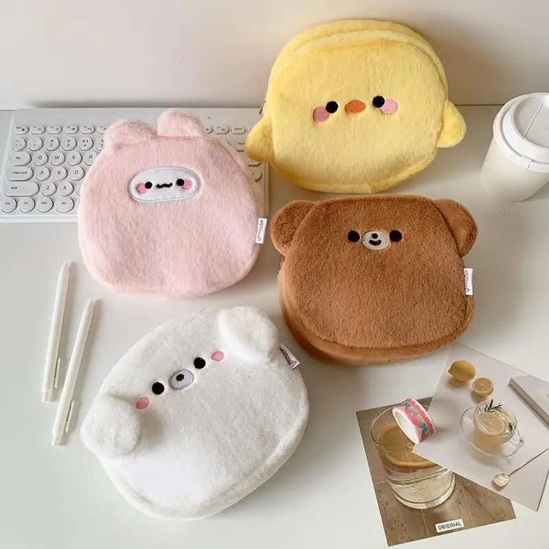 Cute Cartoon Animal Plush Cosmetic Bag Travel Makeup Tool Storage Bag Animal Shape Storage Bag Skin Care Products Toiletries Bag
Cute Cartoon Animal Plush Cosmetic Bag Travel Makeup Tool Storage Bag Animal Shape Storage Bag Skin Care Products Toiletries Bag