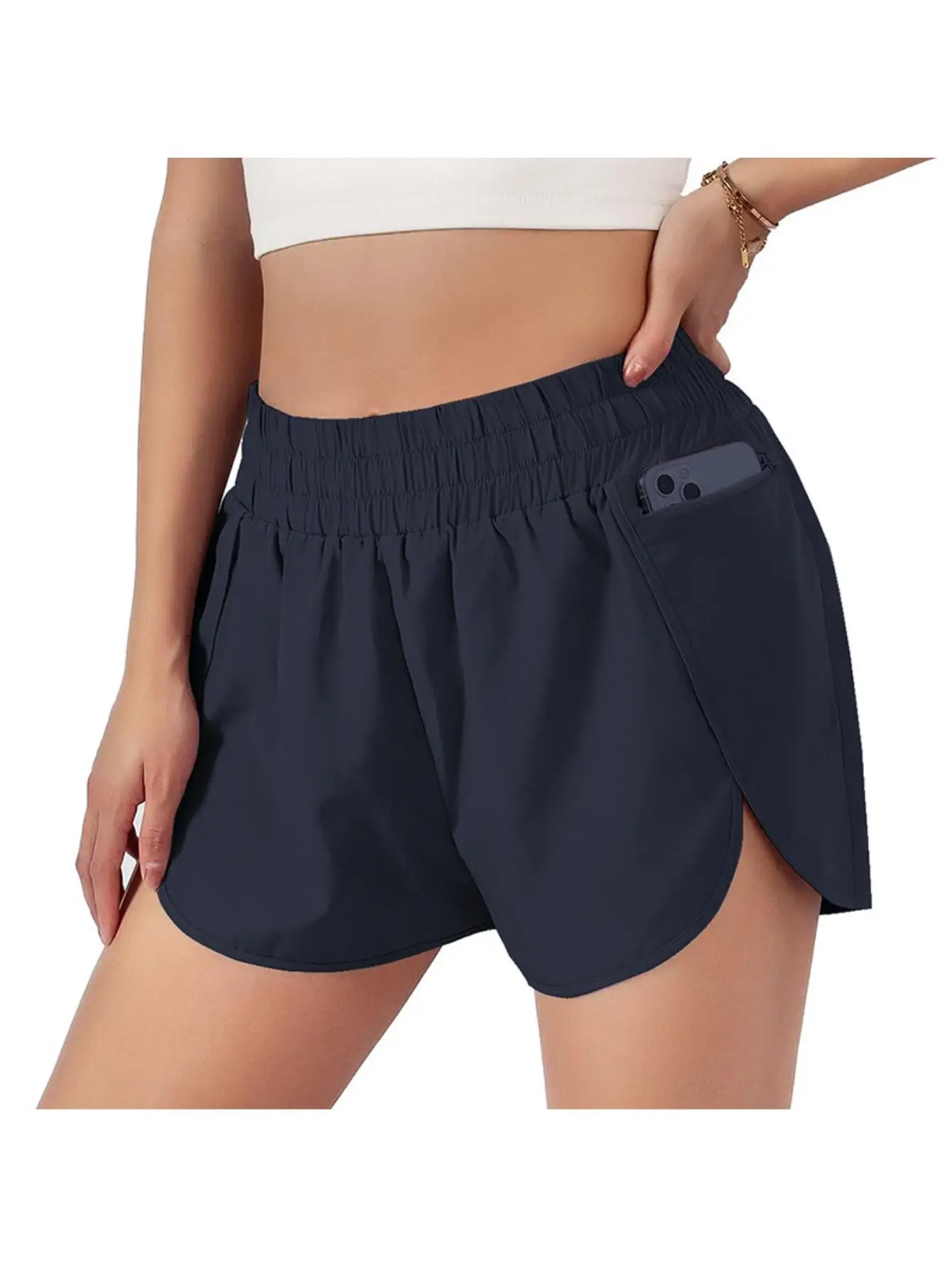 Women's Quick-Dry Running Shorts Workout Sport Layer active Shorts with Pockets
Women's Quick-Dry Running Shorts Workout Sport Layer active Shorts with Pockets