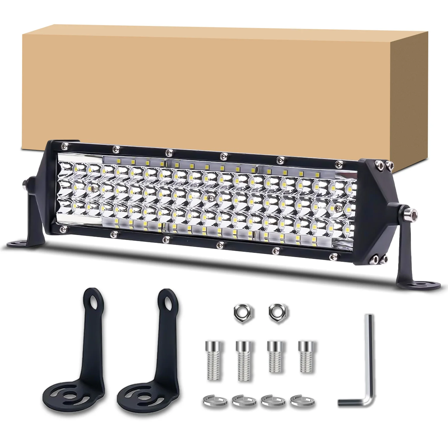 12-дюймовая светодиодная панель для бездорожья Противотуманные фары дальнего света Светодиодные стручки IP68 Водонепроницаемые пятирядные точечные и наводные комбинированные лучи Светодиодные противотуманные фары
12-дюймовая светодиодная панель для бездорожья Противотуманные фары дальнего света Светодиодные стручки IP68 Водонепроницаемые пятирядные точечные и наводные комбинированные лучи Светодиодные противотуманные фары