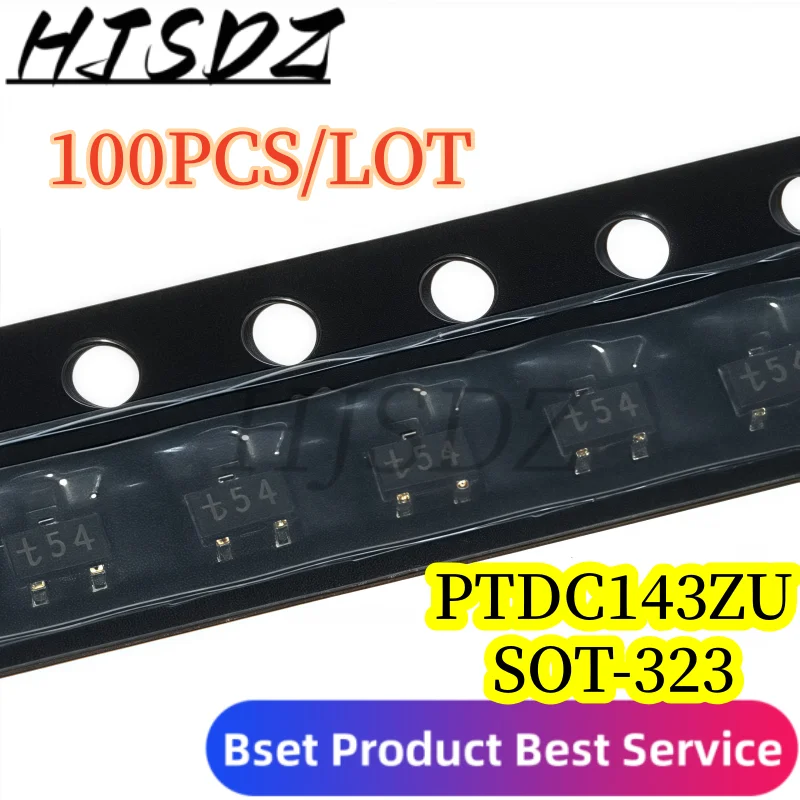【100PCS/LOT】PDTC143ZU SOT323 SC70 silk screen t54 SMD NPN 100mA 50Vistor
【100PCS/LOT】PDTC143ZU SOT323 SC70 silk screen t54 SMD NPN 100mA 50Vistor