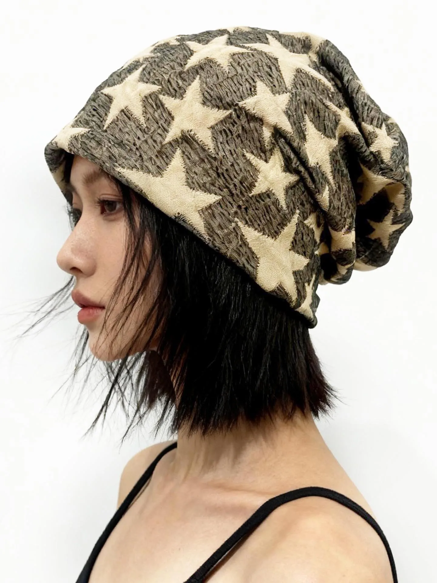 Summer Fashion Lucky Star Bucket Hat Women's Face Slimming Trendy Spicy Girl Style Unisex No Brim Cone Top Breathable Hat
Summer Fashion Lucky Star Bucket Hat Women's Face Slimming Trendy Spicy Girl Style Unisex No Brim Cone Top Breathable Hat