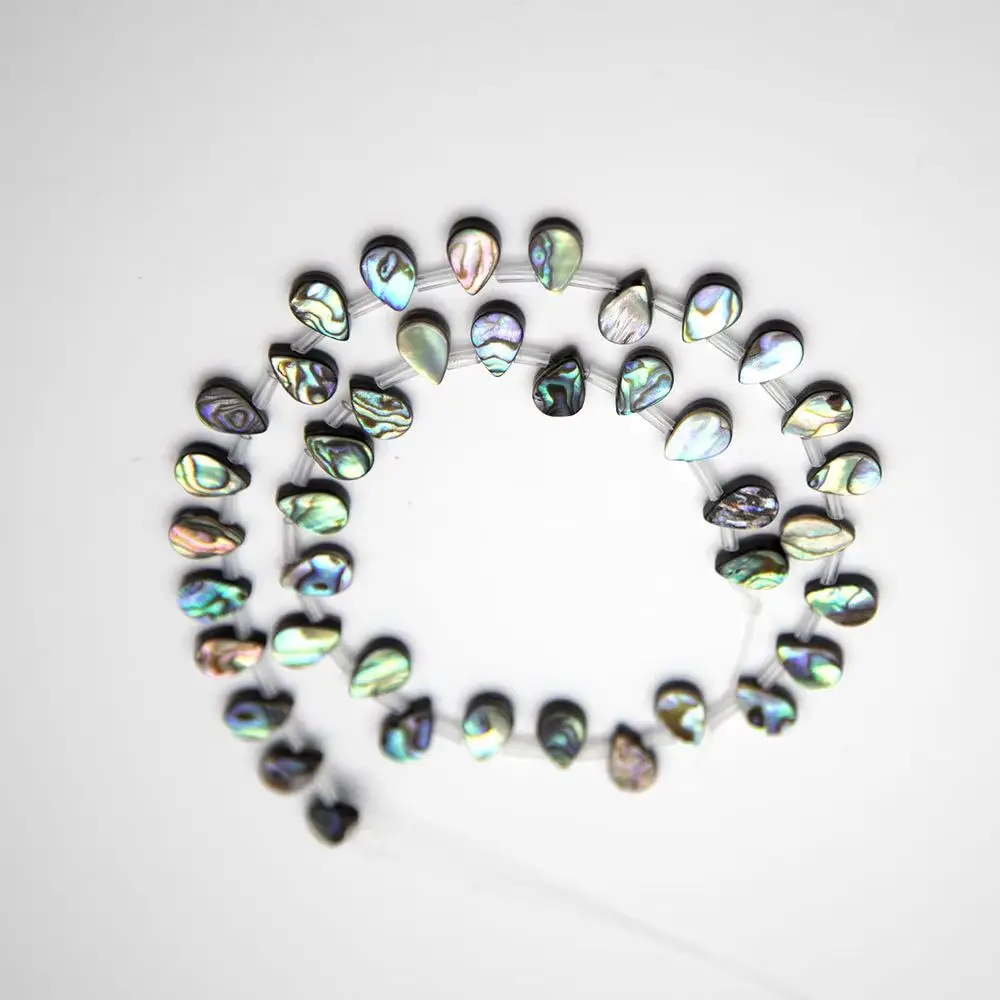 Water Drop Shaped 7x10mm Natural Abalone Shell Loose Beads Strand Sold 1Strand Whosale For Making DIY Necklaces Bracelets
Water Drop Shaped 7x10mm Natural Abalone Shell Loose Beads Strand Sold 1Strand Whosale For Making DIY Necklaces Bracelets