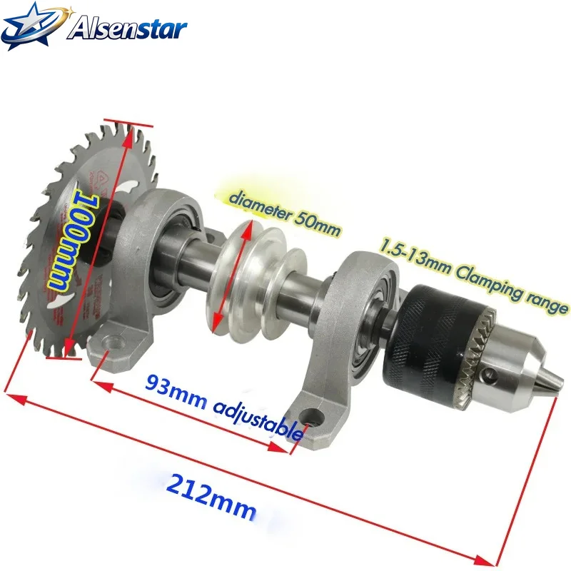 DIY grinding spindle bearing seat lathe punching machine woodworking cutting machine spindle bearing seat drillingchuck assembly
DIY grinding spindle bearing seat lathe punching machine woodworking cutting machine spindle bearing seat drillingchuck assembly