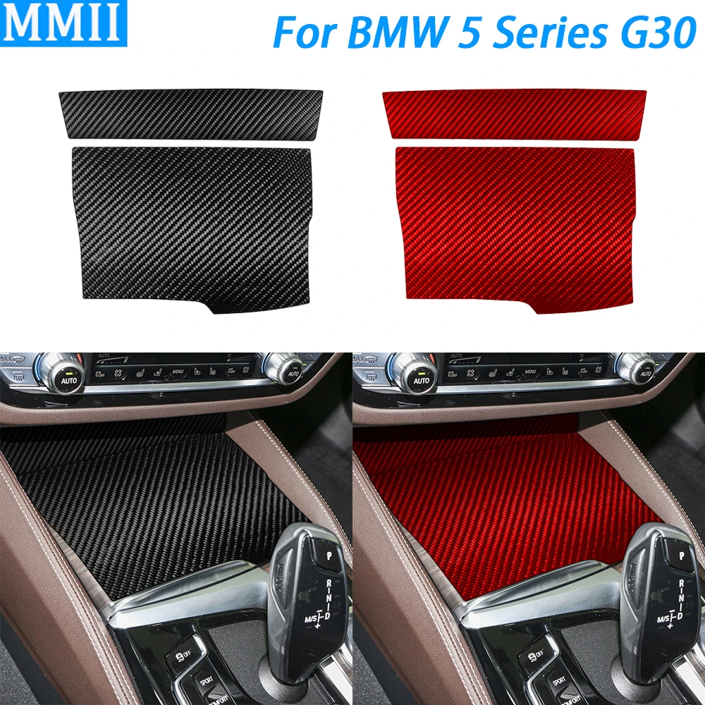 For BMW 5 Series G30 2016-2022 Real Carbon Fiber Gear Shift Storage Box Panel Decorative Cover Car Interior Decoration Sticker
For BMW 5 Series G30 2016-2022 Real Carbon Fiber Gear Shift Storage Box Panel Decorative Cover Car Interior Decoration Sticker