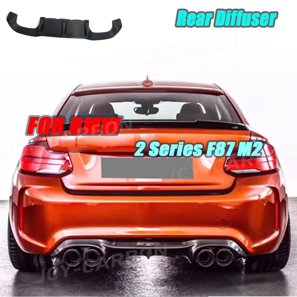 JCYECF For BMW 2 Series F87 M2 2016-2018 Carbon Fiber Car Rear Bumper Lip Diffuser Parts Body Kit Car Accessories
JCYECF For BMW 2 Series F87 M2 2016-2018 Carbon Fiber Car Rear Bumper Lip Diffuser Parts Body Kit Car Accessories