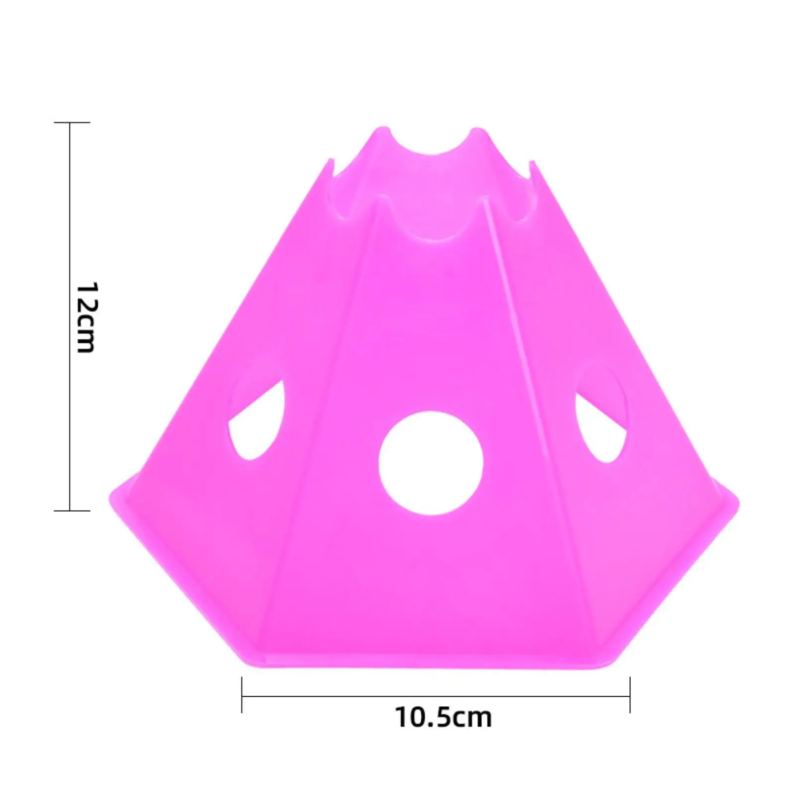 5 Pieces Soccer Cones for Training Soccer Training Cones Mixed Colors Flexible with Hole for Running Skating Children's Game
5 Pieces Soccer Cones for Training Soccer Training Cones Mixed Colors Flexible with Hole for Running Skating Children's Game