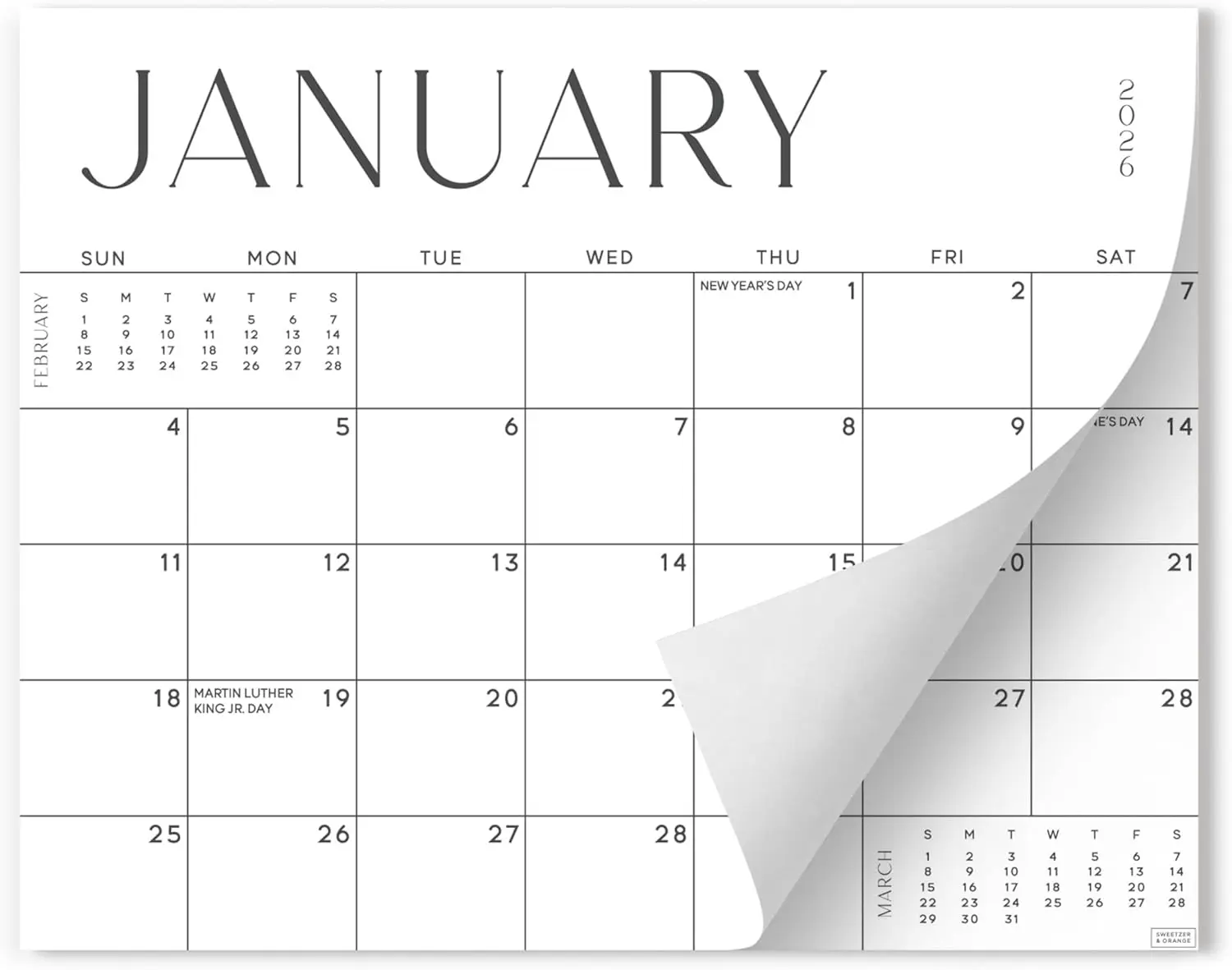 Magnetic Fridge Calendar Jan 2026-Jun 2027 18-Month Tear-Off Planner 8x10 Inch
Magnetic Fridge Calendar Jan 2026-Jun 2027 18-Month Tear-Off Planner 8x10 Inch