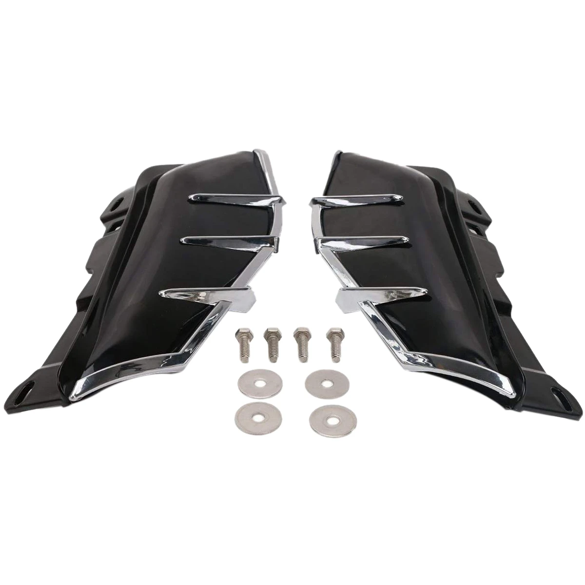 Mid Frame Air Deflector Trims Compatible for Harley Touring Road King Tri Glide 2009-2016
Mid Frame Air Deflector Trims Compatible for Harley Touring Road King Tri Glide 2009-2016