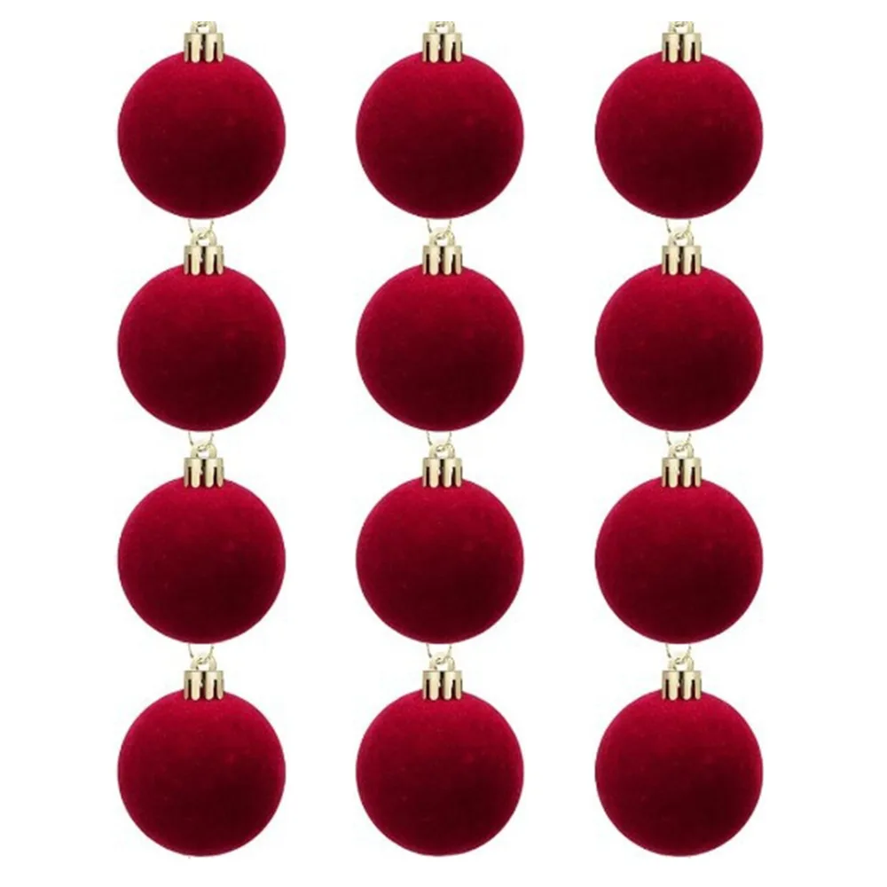 12Pcs Creative Christmas Decoration Pendant Shiny 3/5/6/8cm Xmas Tree Hanging Pendants Solid Color Elegant Hanging Ball Ornament
12Pcs Creative Christmas Decoration Pendant Shiny 3/5/6/8cm Xmas Tree Hanging Pendants Solid Color Elegant Hanging Ball Ornament