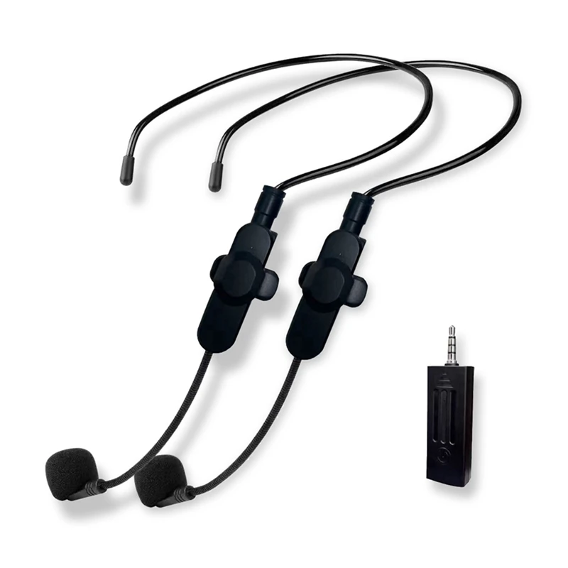 Wireless Microphone Set 2.4G Dual Wireless Headset Mini Portable Microphone Suitable For Karaoke-AU47
Wireless Microphone Set 2.4G Dual Wireless Headset Mini Portable Microphone Suitable For Karaoke-AU47