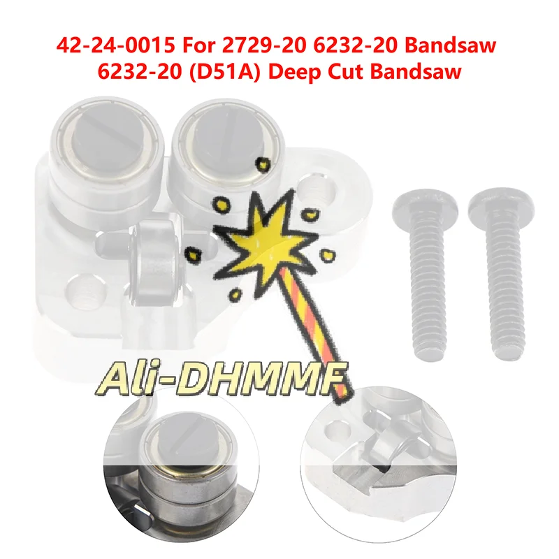 Комплект передних направляющих роликов 42-24-0015 для ленточных пил Milwaukee 6232-20 (D51A) и 2729-21 18V Fuel
Комплект передних направляющих роликов 42-24-0015 для ленточных пил Milwaukee 6232-20 (D51A) и 2729-21 18V Fuel