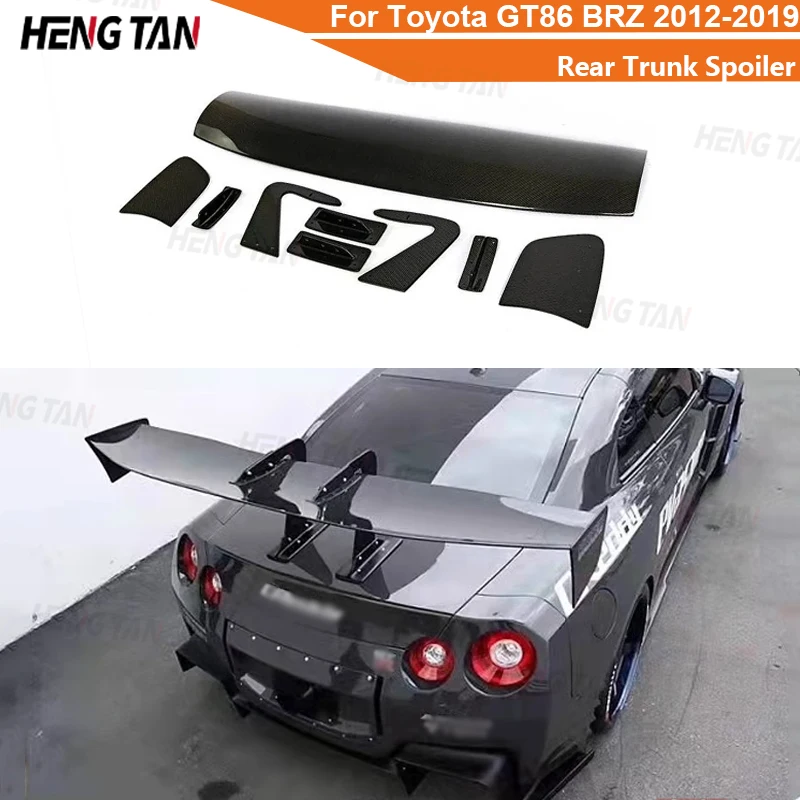 Carbon Fiber GT Style Car Rear Trunk Spoiler Rear Wing Tail Wing For Toyota GT86 BRZ 2012-2019 Parts Upgrade Body kit
Carbon Fiber GT Style Car Rear Trunk Spoiler Rear Wing Tail Wing For Toyota GT86 BRZ 2012-2019 Parts Upgrade Body kit