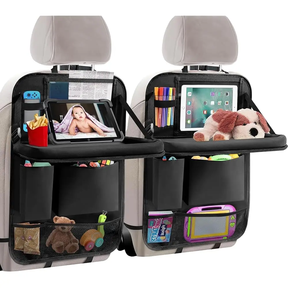 Free Shipping Car backseat organizer,with tablet holder, 6 storage pockets, foldable food tray, car seat back protectors kick ma
Free Shipping Car backseat organizer,with tablet holder, 6 storage pockets, foldable food tray, car seat back protectors kick ma