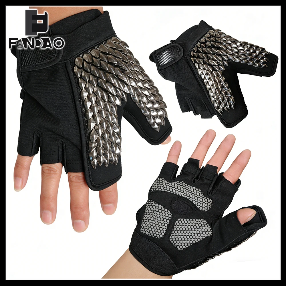 Tactical Armor Gloves Airsoft Anti-Slip Breathable Fingerless Combat Gloves Outdoor Riding Motorcycle Training Gear
Tactical Armor Gloves Airsoft Anti-Slip Breathable Fingerless Combat Gloves Outdoor Riding Motorcycle Training Gear