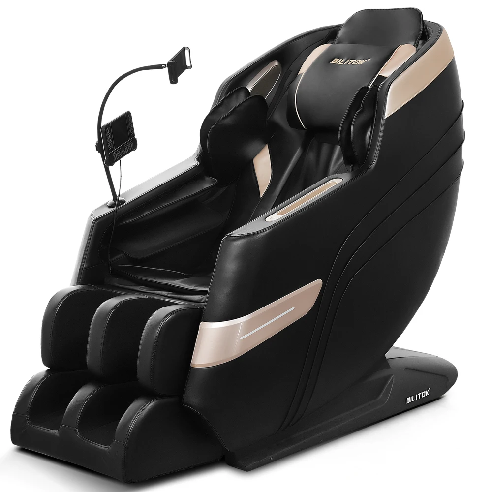 Zero Gravity Massage Chair Recliner Full Body Air Pressure 5 Modes Heating 3 Intensity Levels Foot Relax Bluetooth Blue Lights
Zero Gravity Massage Chair Recliner Full Body Air Pressure 5 Modes Heating 3 Intensity Levels Foot Relax Bluetooth Blue Lights