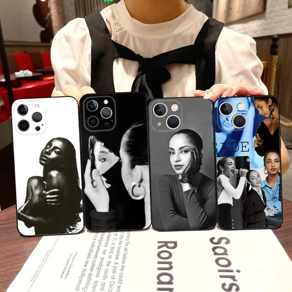 S-SADE Pop Singer Phone Case For iPhone 16,15,14,13,12,11,Pro,X,XS,Max,XR,Plus,Mini Black Soft Silicone Case
S-SADE Pop Singer Phone Case For iPhone 16,15,14,13,12,11,Pro,X,XS,Max,XR,Plus,Mini Black Soft Silicone Case