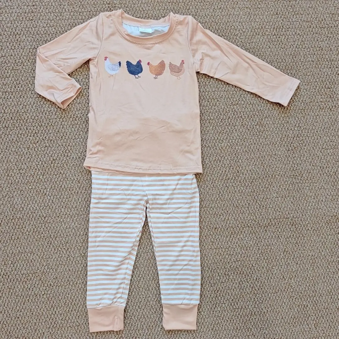 9.18 Wholesale western boutique children clothing Baby Boys Fall Chicken Farm Top Pants Clothes Sets
9.18 Wholesale western boutique children clothing Baby Boys Fall Chicken Farm Top Pants Clothes Sets