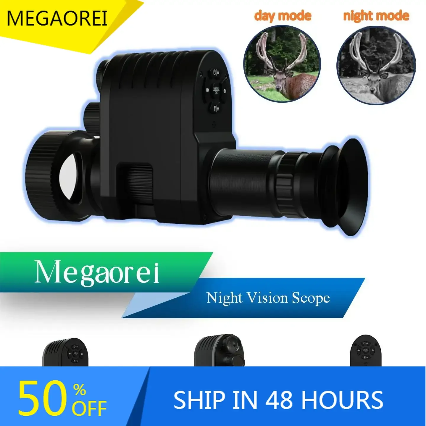 2025HD(1080P) Night Vision Monocular Digital Zoom Telescope Night Goggles for Hunting Camping
2025HD(1080P) Night Vision Monocular Digital Zoom Telescope Night Goggles for Hunting Camping