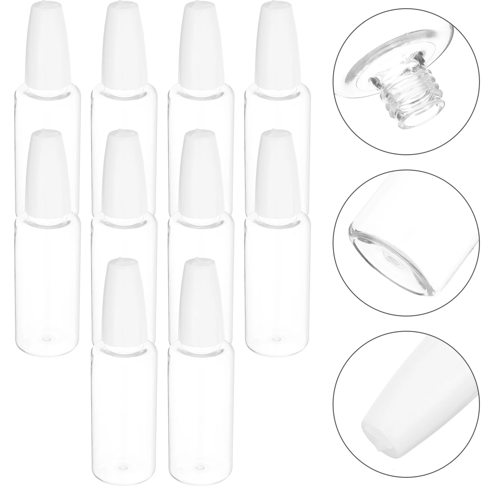 10 Pcs Needle Bottle Glue Body Lotion Bottles Squeeze with Nozzle Precision Transparent Tip Applicator The Pet Application
10 Pcs Needle Bottle Glue Body Lotion Bottles Squeeze with Nozzle Precision Transparent Tip Applicator The Pet Application