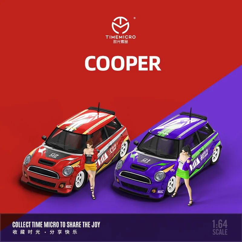 *Pre-order*Time Micro 1:64 EVA First Machine And Second Machine Painting Simulation Alloy Car Model for Collection&Display&Gift
*Pre-order*Time Micro 1:64 EVA First Machine And Second Machine Painting Simulation Alloy Car Model for Collection&Display&Gift