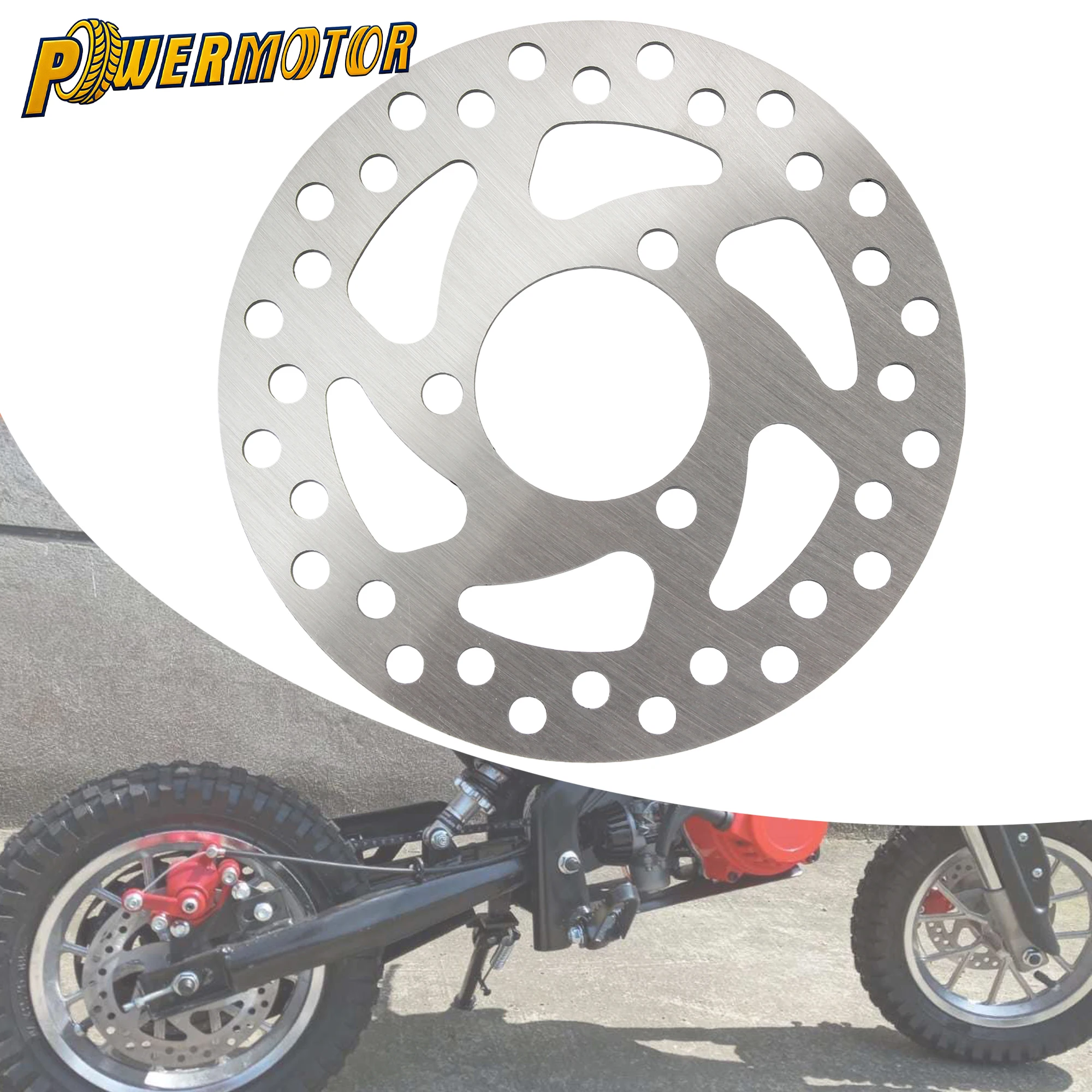 Electric Scooter Motorcycle 120mm 140mm 3 Hole Brake Disc Stainless Steel CNC Accessories For 47cc 49cc 50cc 2T ATV Mini Moto
Electric Scooter Motorcycle 120mm 140mm 3 Hole Brake Disc Stainless Steel CNC Accessories For 47cc 49cc 50cc 2T ATV Mini Moto