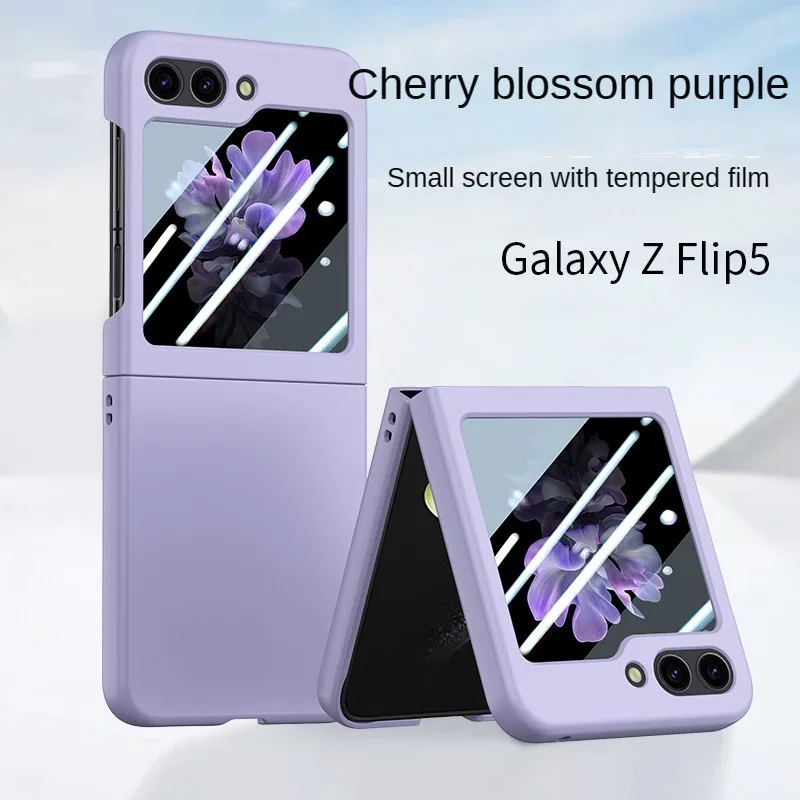 For Samsung Galaxy Z Flip 5 5G Case Colorful Ultra Thin Skin Friendly Matte All Inclusive Shockproof With Screen Film Hard Cover
For Samsung Galaxy Z Flip 5 5G Case Colorful Ultra Thin Skin Friendly Matte All Inclusive Shockproof With Screen Film Hard Cover
