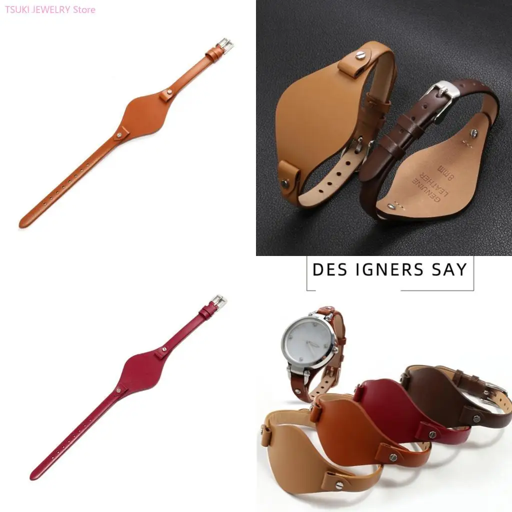 62KE Elegant Cowhides Watch Strap Breathable Flexible Fit Multiple Color Options For Men And Women
62KE Elegant Cowhides Watch Strap Breathable Flexible Fit Multiple Color Options For Men And Women