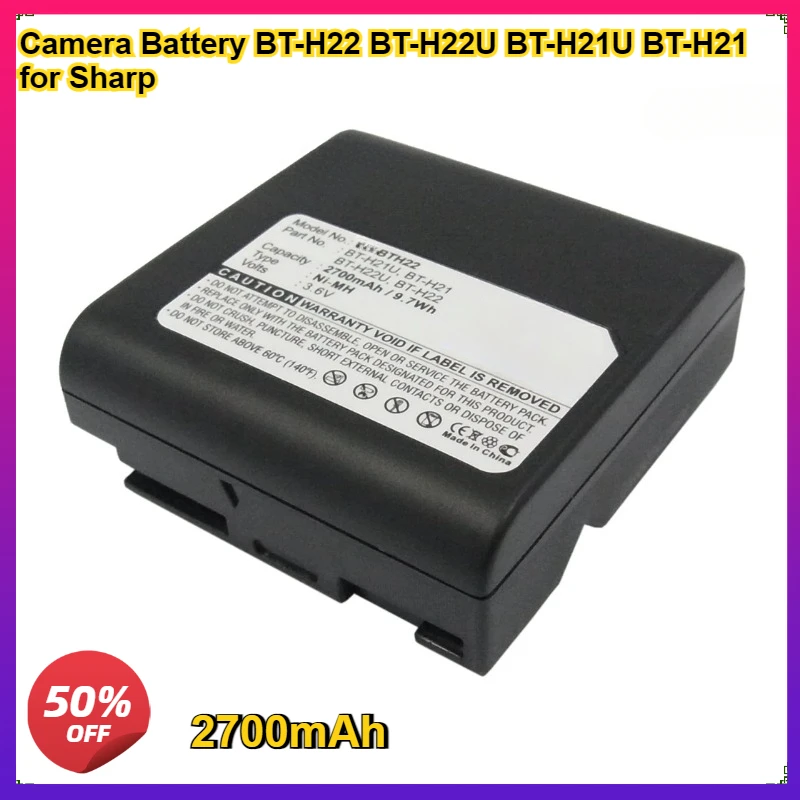 Camera Battery BT-H22 BT-H22U BT-H21U BT-H21 for Sharp VL-AH131S VL-AD260U VL-E780 VL-E97E VL-A40U VL-E680U VL-A111H VL-SE20U
Camera Battery BT-H22 BT-H22U BT-H21U BT-H21 for Sharp VL-AH131S VL-AD260U VL-E780 VL-E97E VL-A40U VL-E680U VL-A111H VL-SE20U