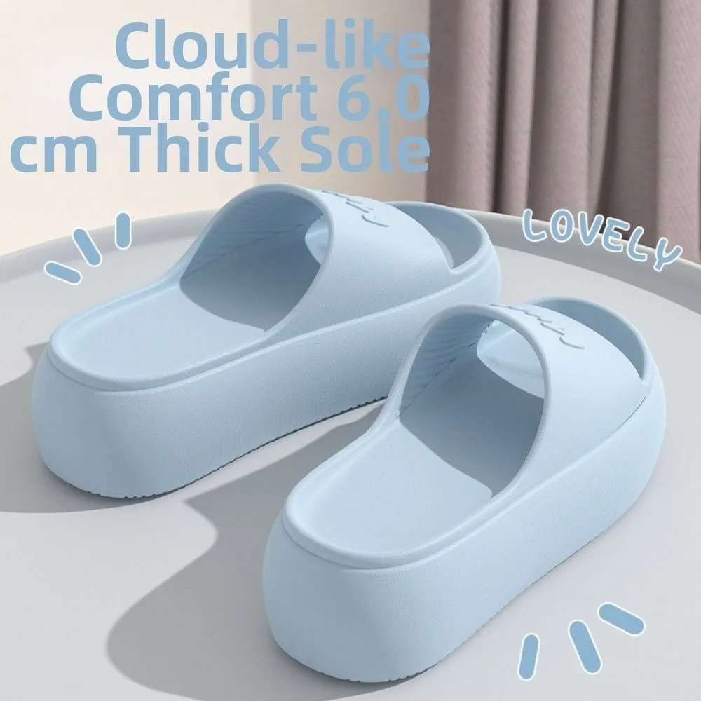 Non-slip Thick Sole Slippers Summer Style Comfort Bathroom Slippers Height Increasing Platform Sole Slippers Women Beach Wear
Non-slip Thick Sole Slippers Summer Style Comfort Bathroom Slippers Height Increasing Platform Sole Slippers Women Beach Wear