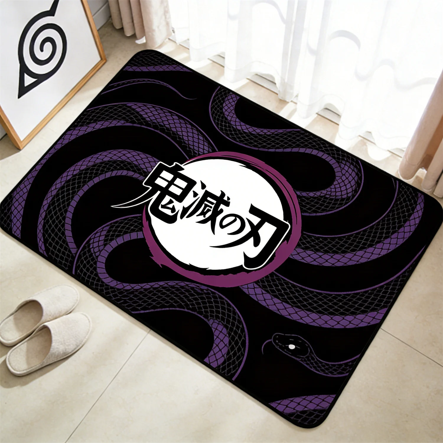 Demon Slayer Doormat, Anime Fan Favorite Snake Pattern Print Decorative Floor Mat for Fans, Anime Entryway Decor
Demon Slayer Doormat, Anime Fan Favorite Snake Pattern Print Decorative Floor Mat for Fans, Anime Entryway Decor