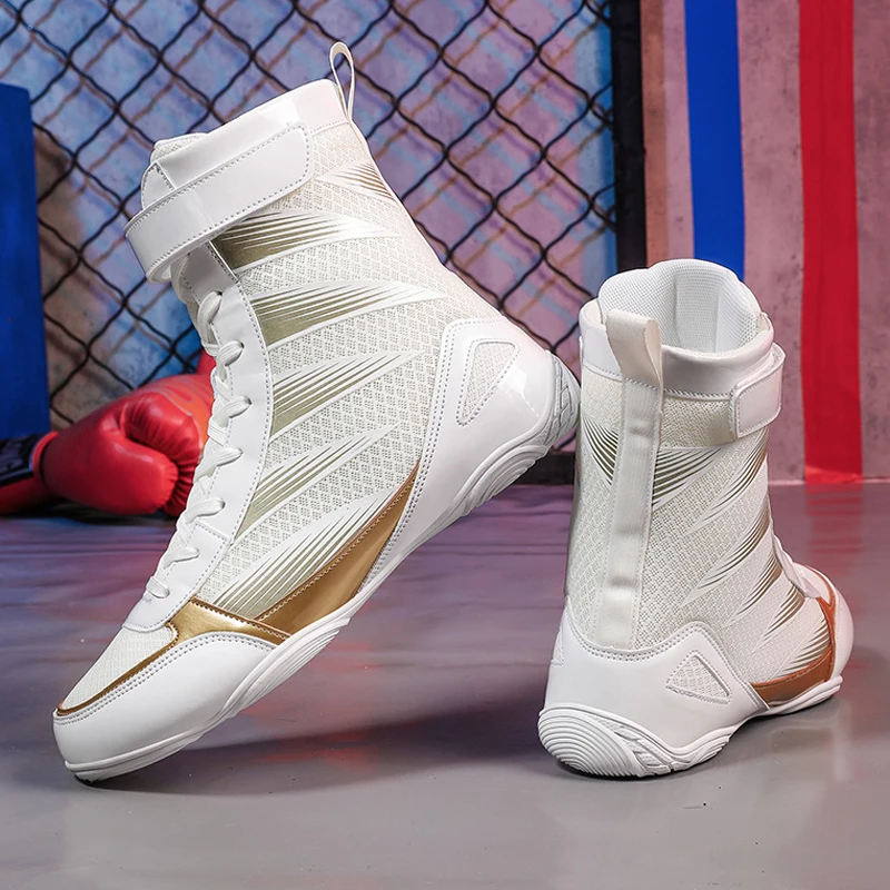 Boxing Boots Men Professional High Top Breathable Wrestling Shoes Light Weight Boxing Sneakers Kid Gym Training Fighting Boots
Boxing Boots Men Professional High Top Breathable Wrestling Shoes Light Weight Boxing Sneakers Kid Gym Training Fighting Boots
