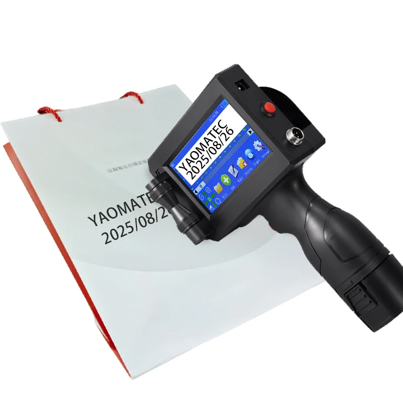 YAOMATEC Handheld Printer 12.7mm Variable Data Printing Machine Inkjet Printer with Touch Screen for Paper Carton Pipes Box
YAOMATEC Handheld Printer 12.7mm Variable Data Printing Machine Inkjet Printer with Touch Screen for Paper Carton Pipes Box