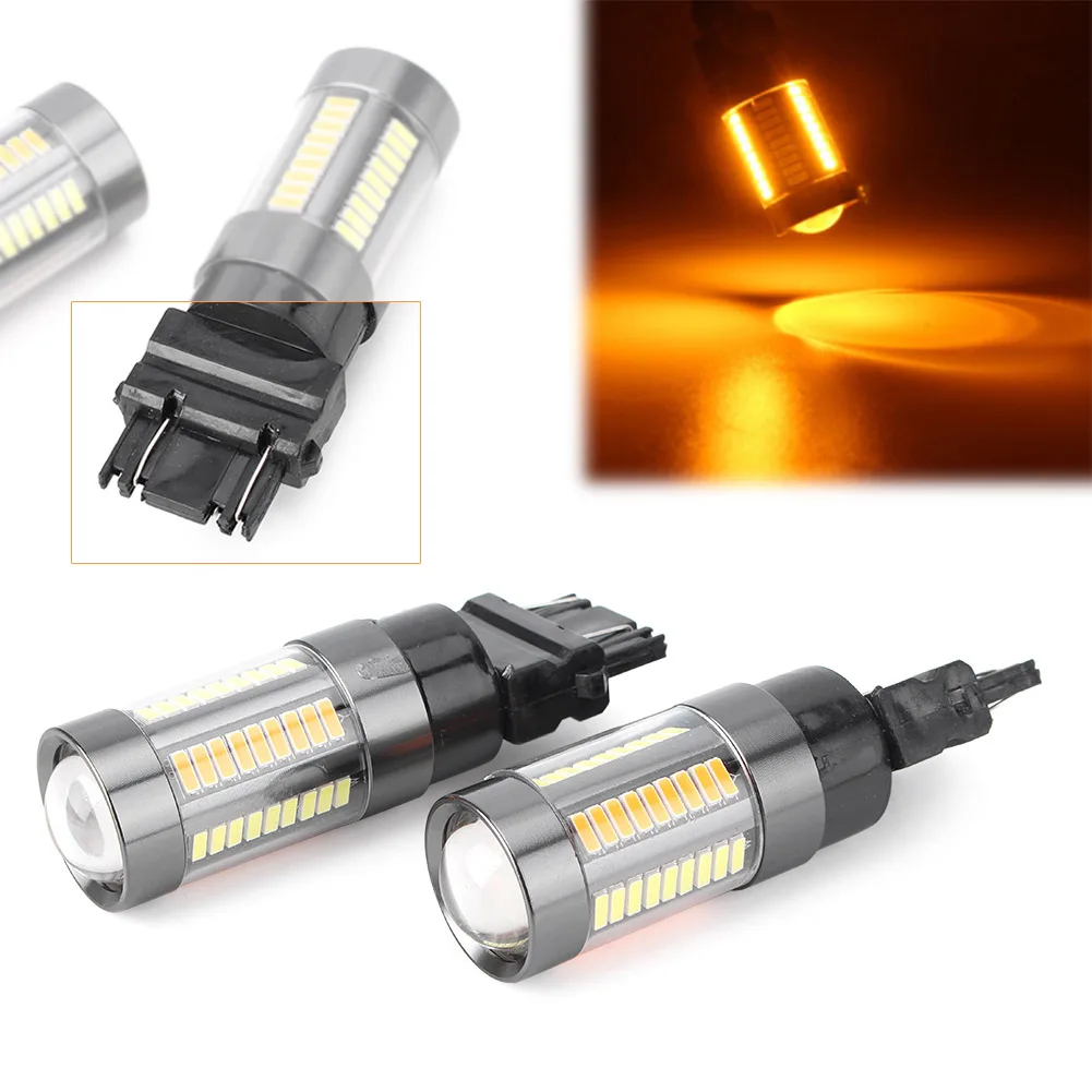 2 шт. T25 3157 двухцветный Switchback 66 SMD 4014 светодиодный лампы для сигнала поворота Лампа 12 В универсальная для автомобилей
2 шт. T25 3157 двухцветный Switchback 66 SMD 4014 светодиодный лампы для сигнала поворота Лампа 12 В универсальная для автомобилей