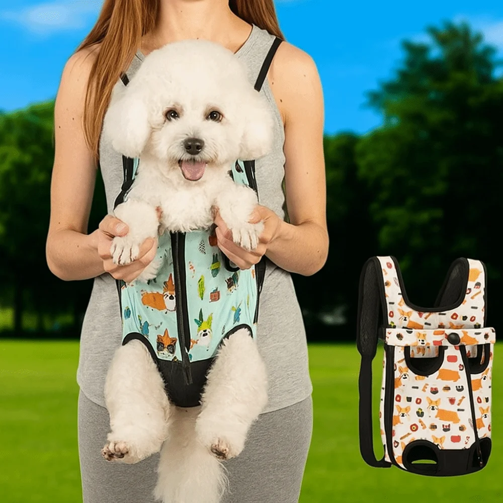 Cartoon Pattern Dog Carrier Backpack Ventilated Breathable Pet Carrier Front Bag Adjustable Pet Double Shoulder Backpack
Cartoon Pattern Dog Carrier Backpack Ventilated Breathable Pet Carrier Front Bag Adjustable Pet Double Shoulder Backpack