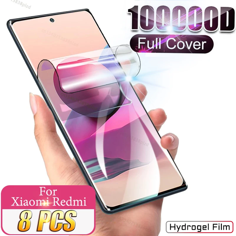8Pcs Hydrogel Film For Redmi Note 14 14S 13 12 11 Pro Screen Protector 13C 14C 11S 12S 10S 10 10A 10C 10T 9S 9A 9C A C S 11T 5G
8Pcs Hydrogel Film For Redmi Note 14 14S 13 12 11 Pro Screen Protector 13C 14C 11S 12S 10S 10 10A 10C 10T 9S 9A 9C A C S 11T 5G